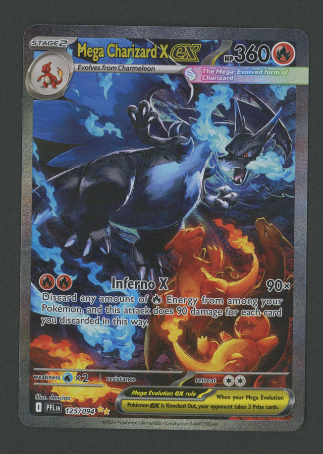 Mega Charizard ex SIR 125/094 Phantasmal Flames EN S