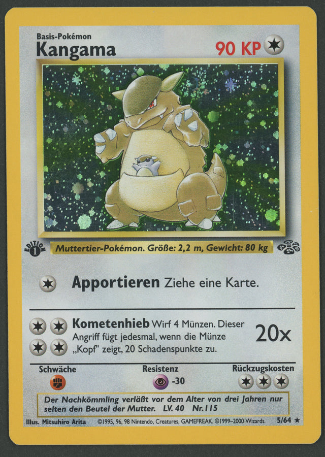 Kangama Holo 5/64 Jungle 1.edition DE B