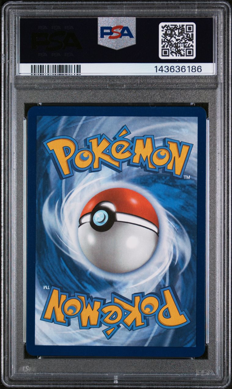 Ethan's Typhlosion 034/182 Destined Rivals Staff PSA 9