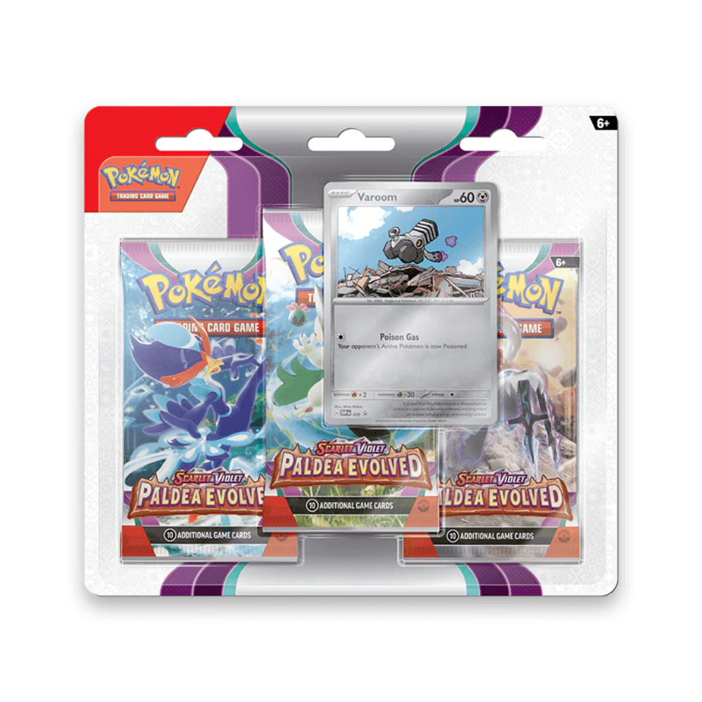 Paldea Evolved 3-Pack Blister