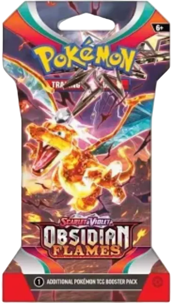 Obsidian Flames Sleeved Booster