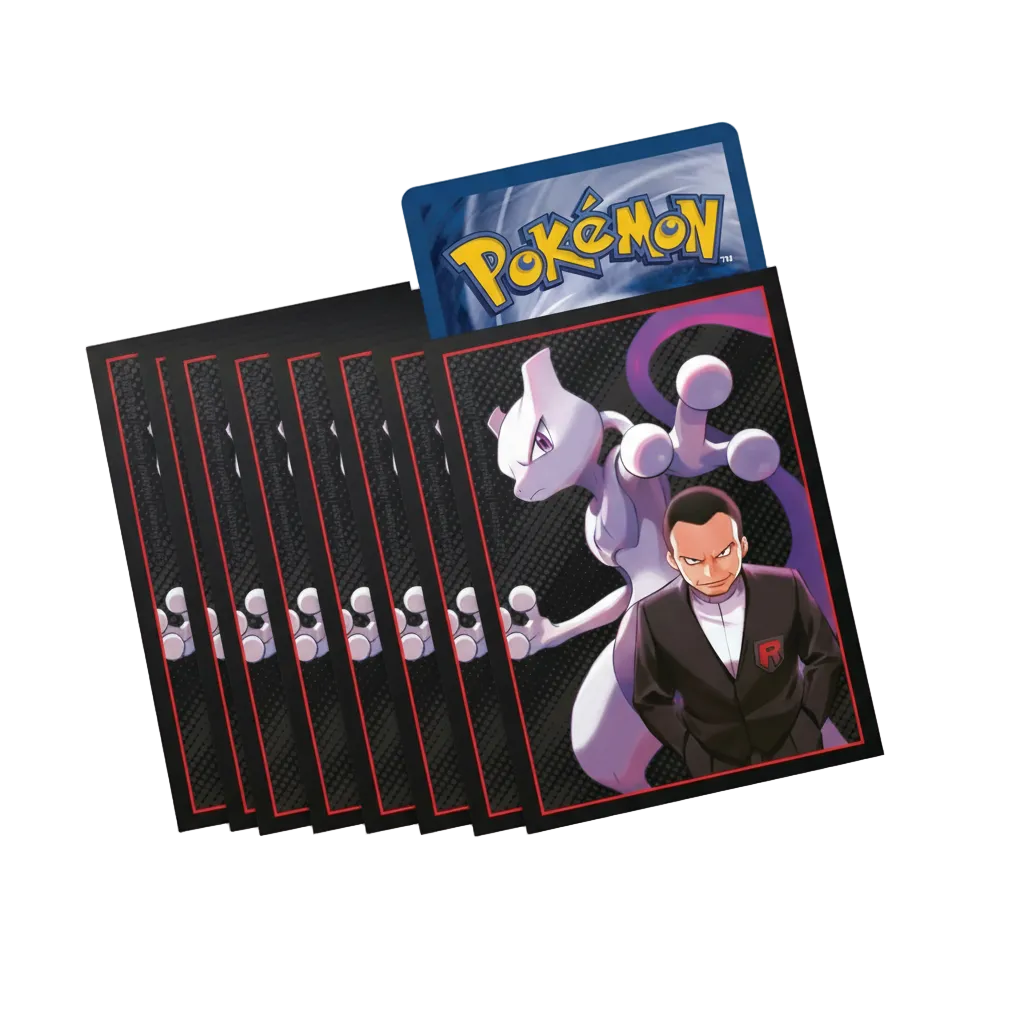 Team Rocket Mewtwo Sleeves 64pack