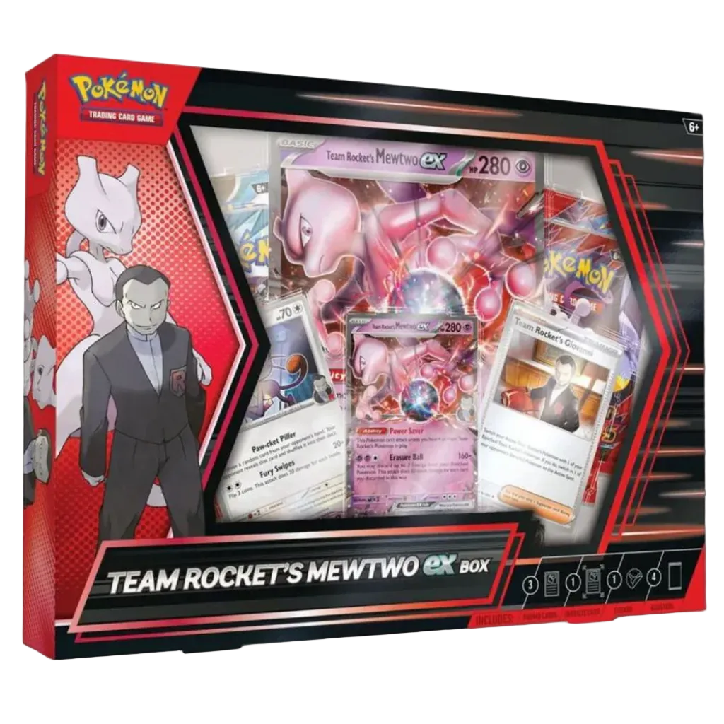 Team Rocket's Mewtwo ex Box