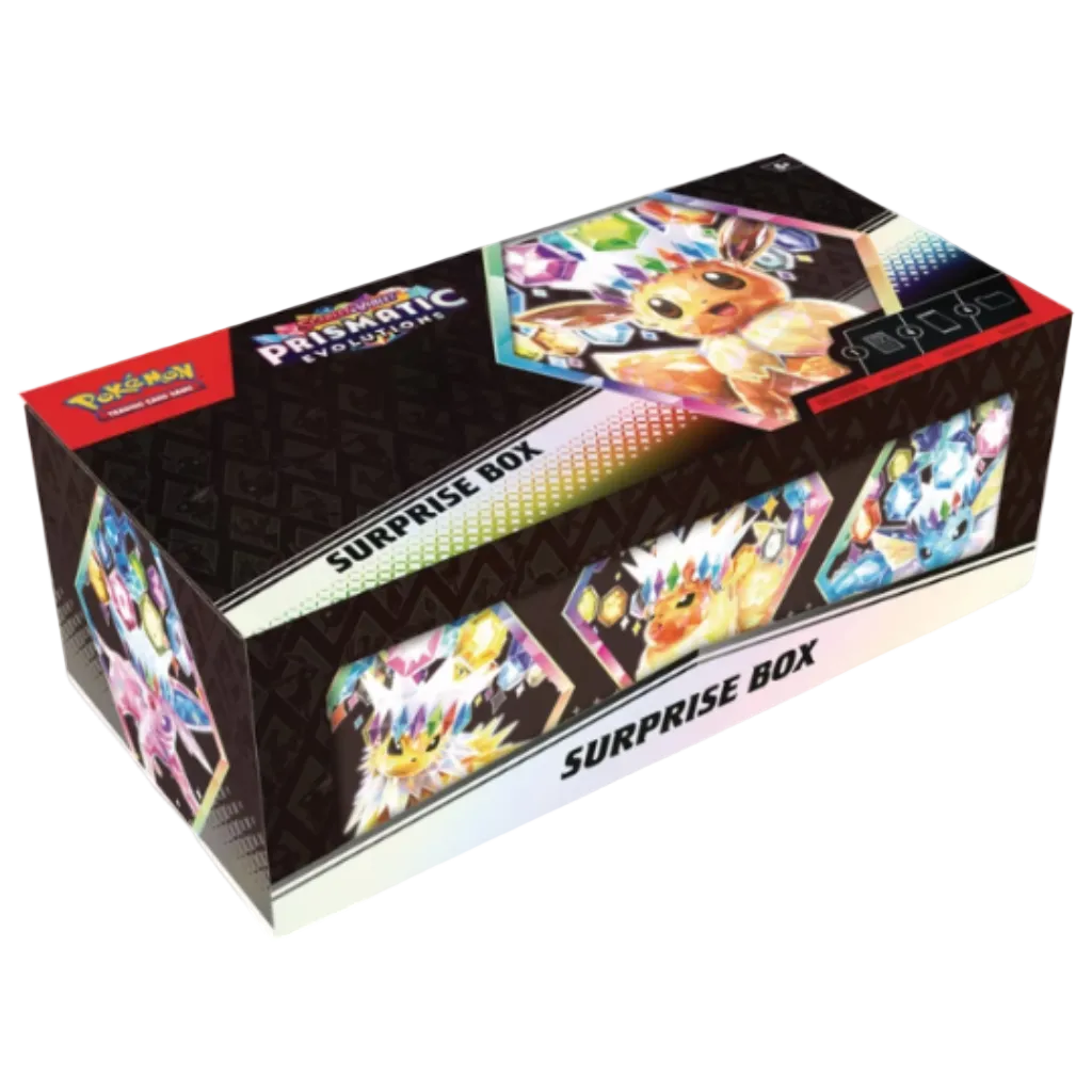 Prismatic Evolutions Surprise Box