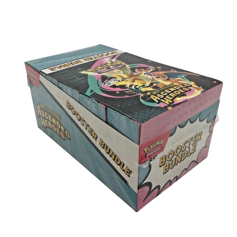 Ascended Heroes Booster Bundle Display mit 10 Bundles und 60 Boostern