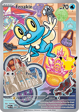 Froakie MEP 060 First Partner Illustration Collection Series 3 Englisch