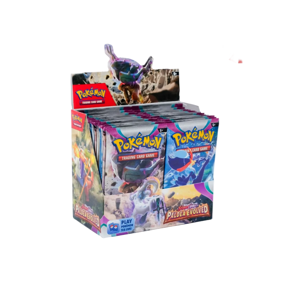Paldea Evolved Booster Display Scarlet & Violet—Paldea Evolved sealed