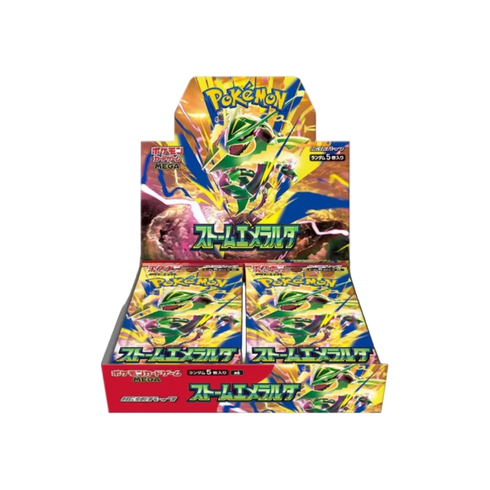 Pokémon Storm Emerald M6 Booster Display japanisch 30 Booster