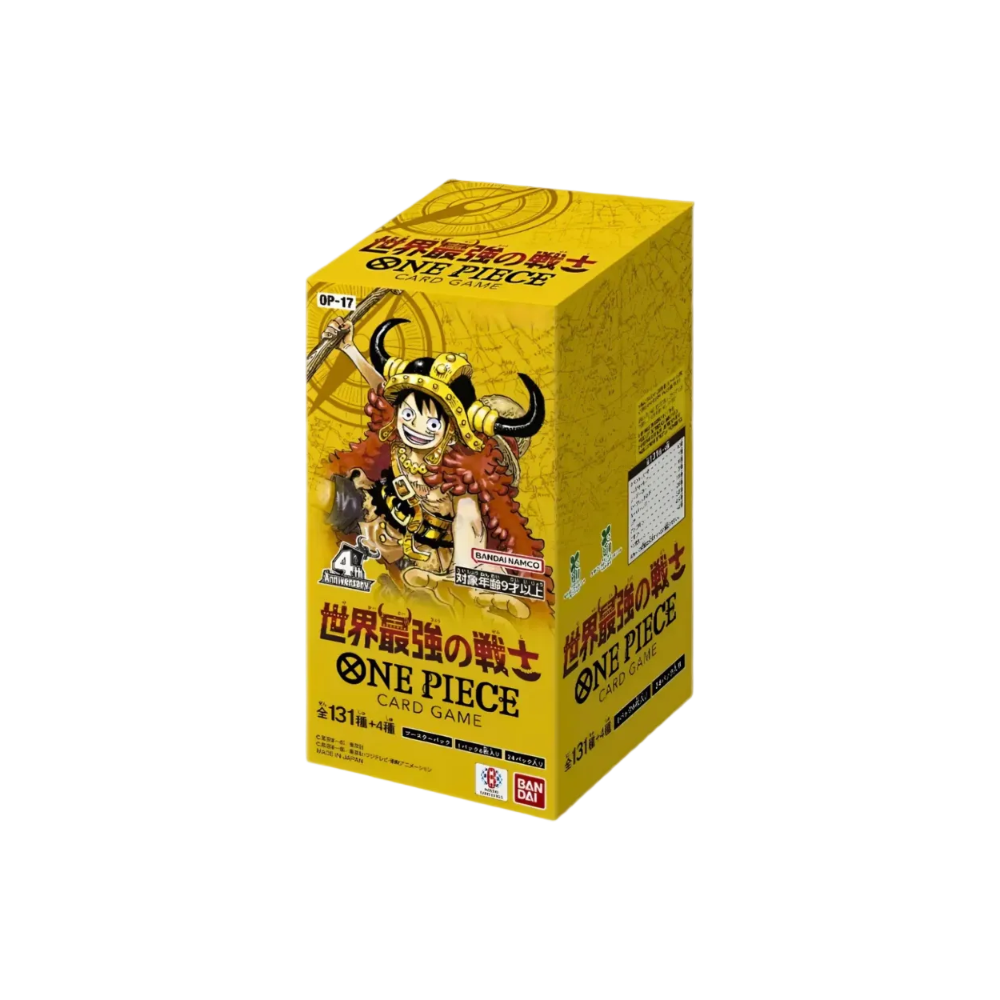 One Piece Card Game OP-17 The World's Strongest Warriors Display japanisch