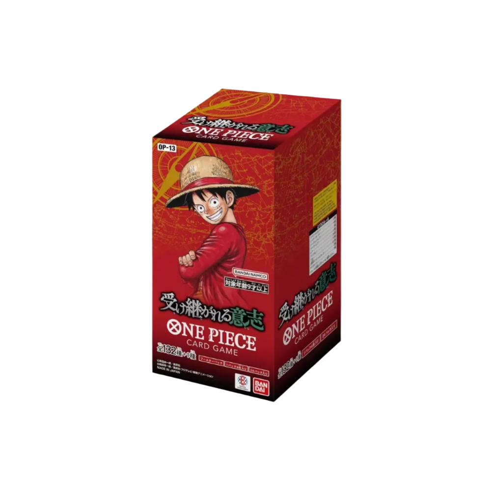 One Piece Card Game OP-13 Carrying On His Will Display japanisch