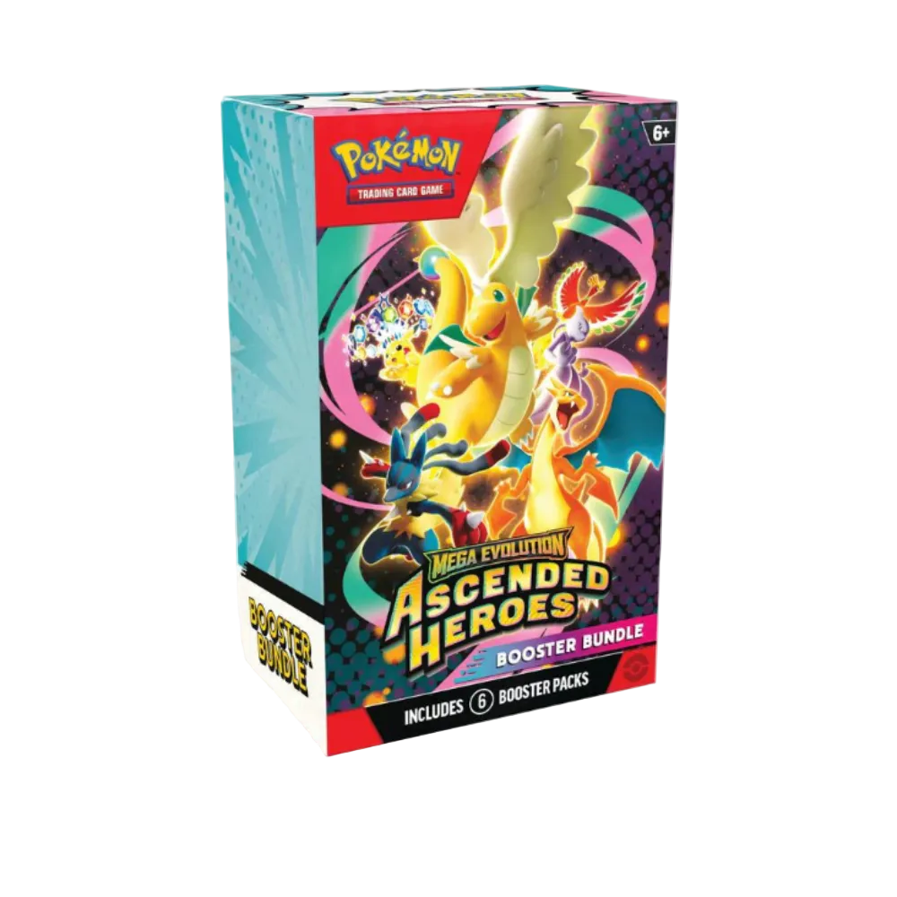 Ascended Heroes Booster Bundle mit 6 Pokémon Boosterpacks