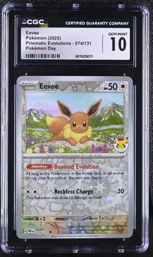 Eevee 074/131 Pokemon Day Promo EN CGC 10