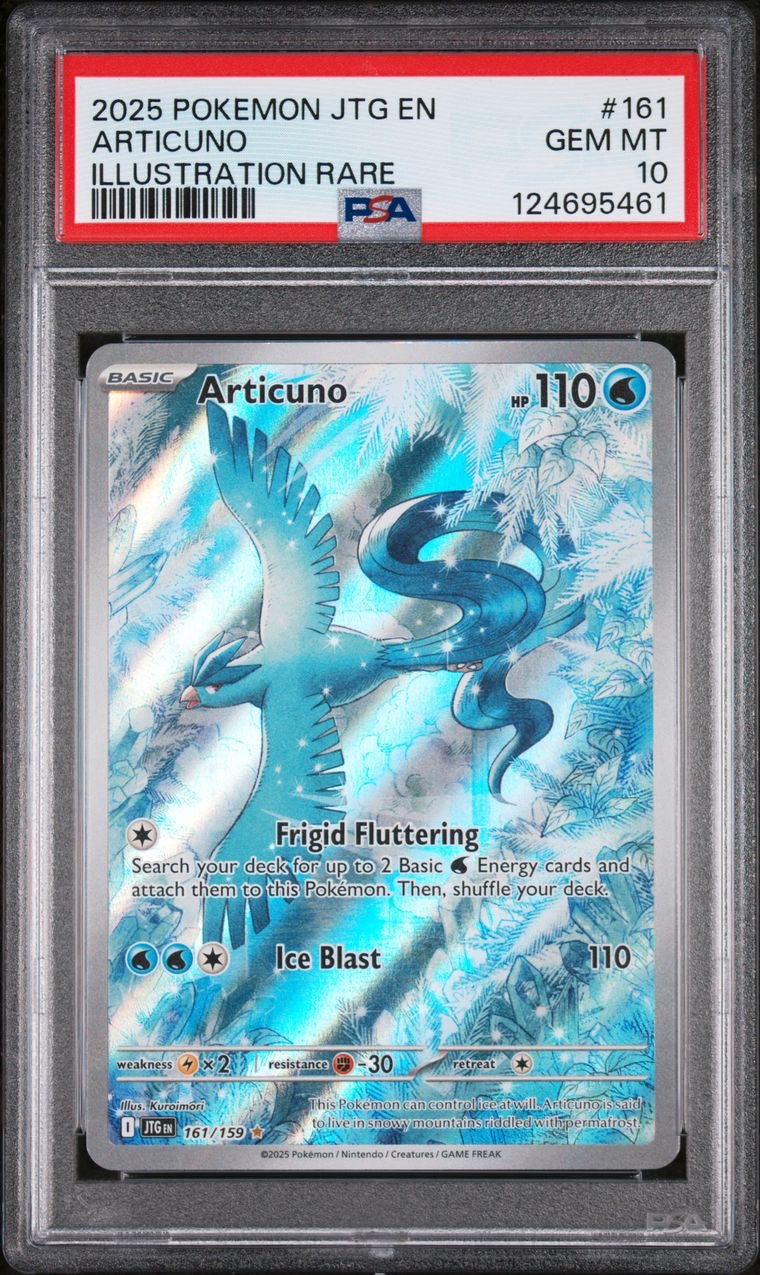 Articuno IR 161/159 Journey Together EN PSA 10