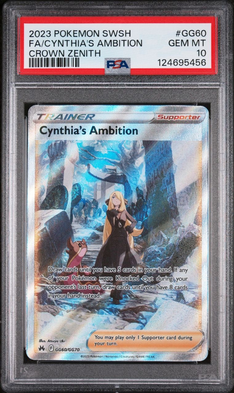 Cynthia's Ambition SIR GG60/GG70 Crown Zenith EN PSA 10