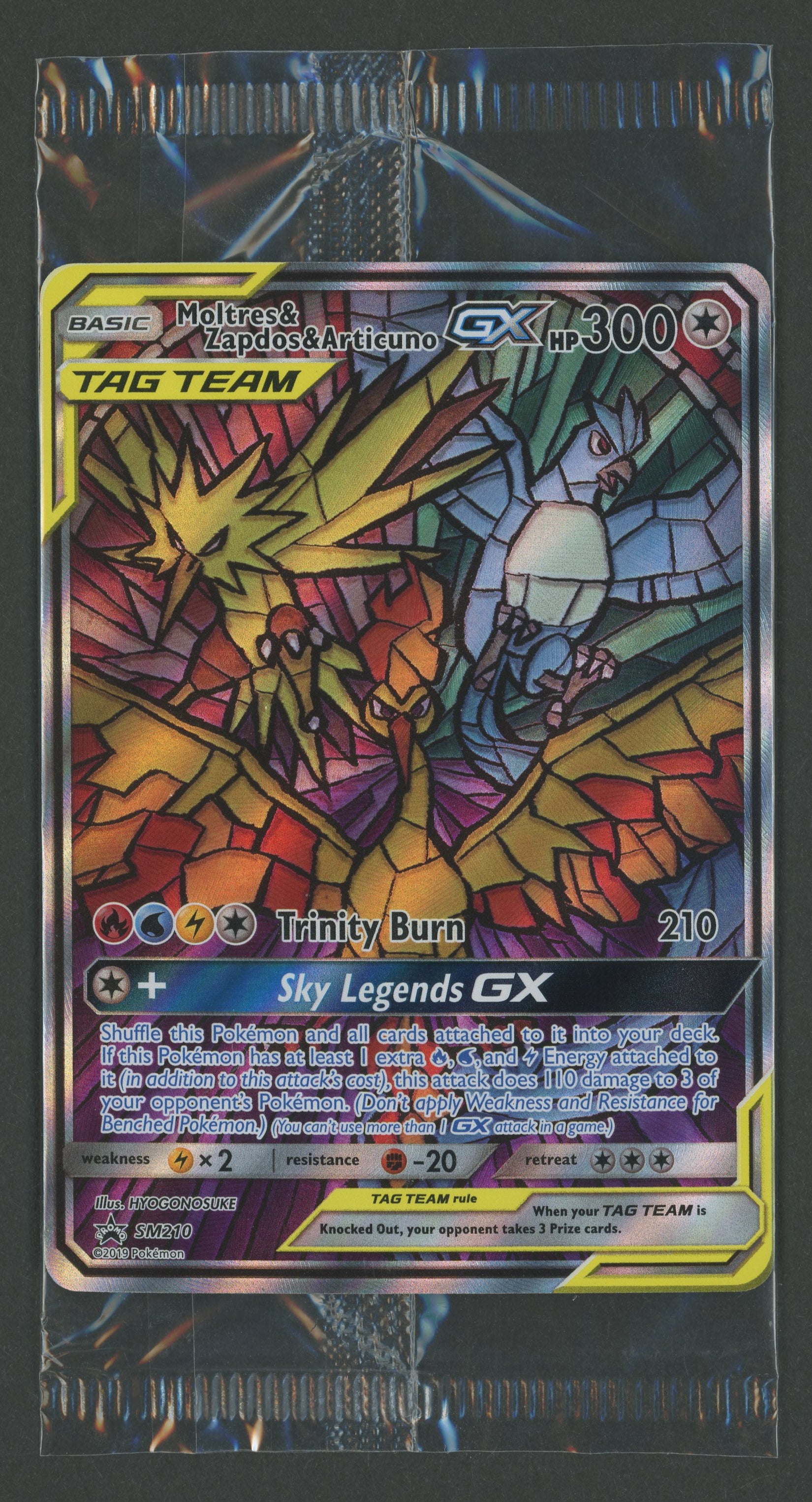 Moltres & Zapdos & Articuno SM210 Hidden Fates Promo EN Sealed