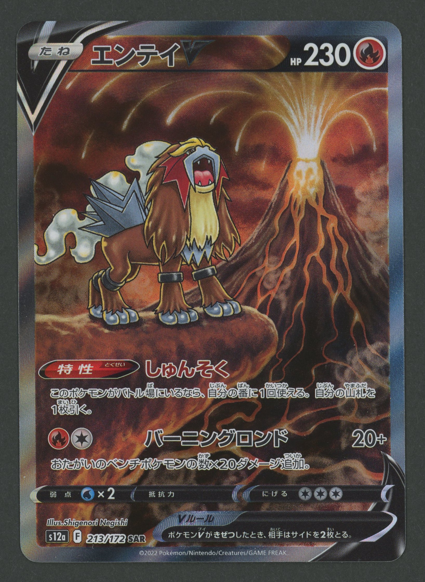 Entei V 213/172 Vstar Universe JAP S
