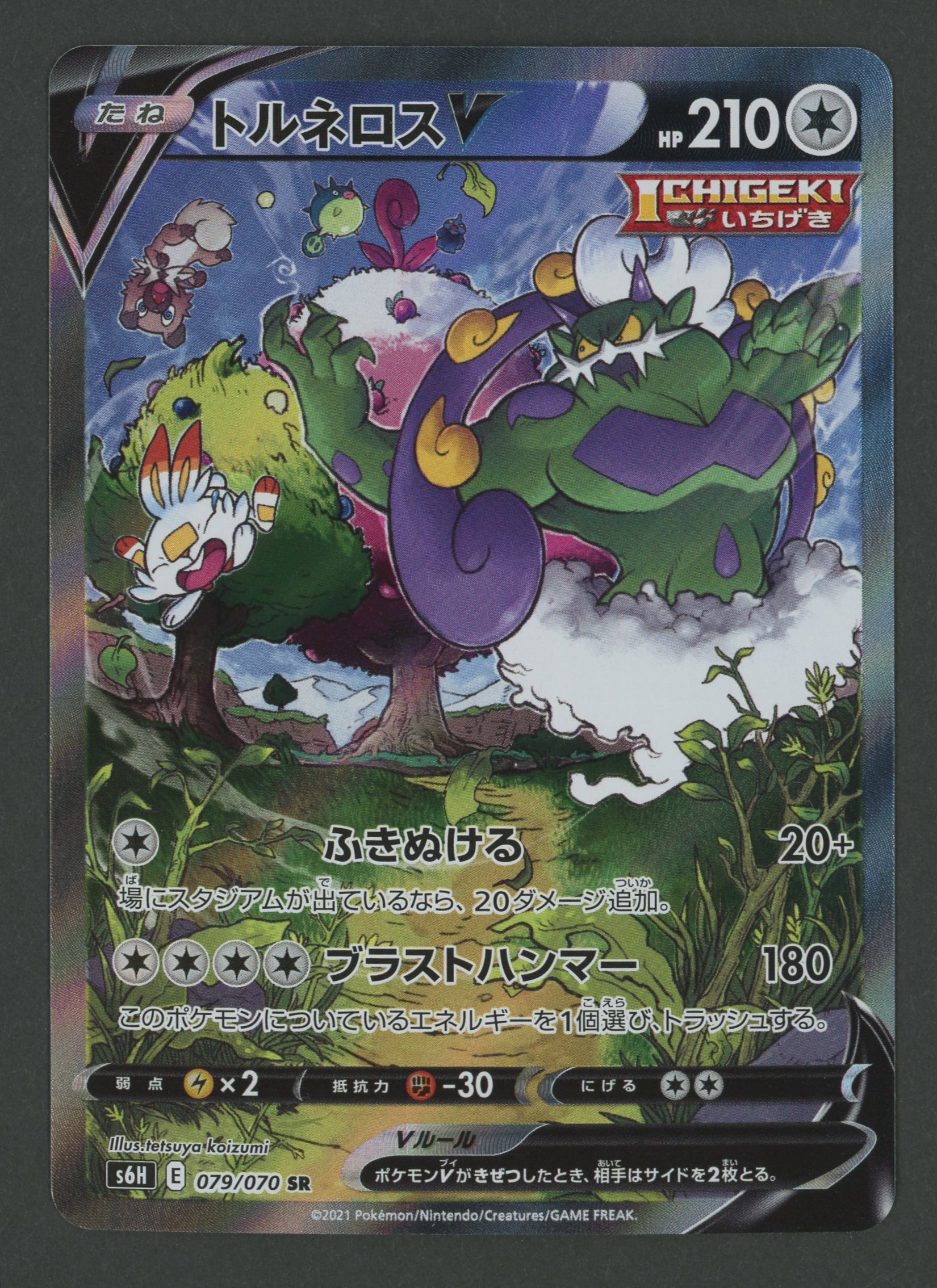 Tornadus V SR 079/070 Silver Lance JAP S