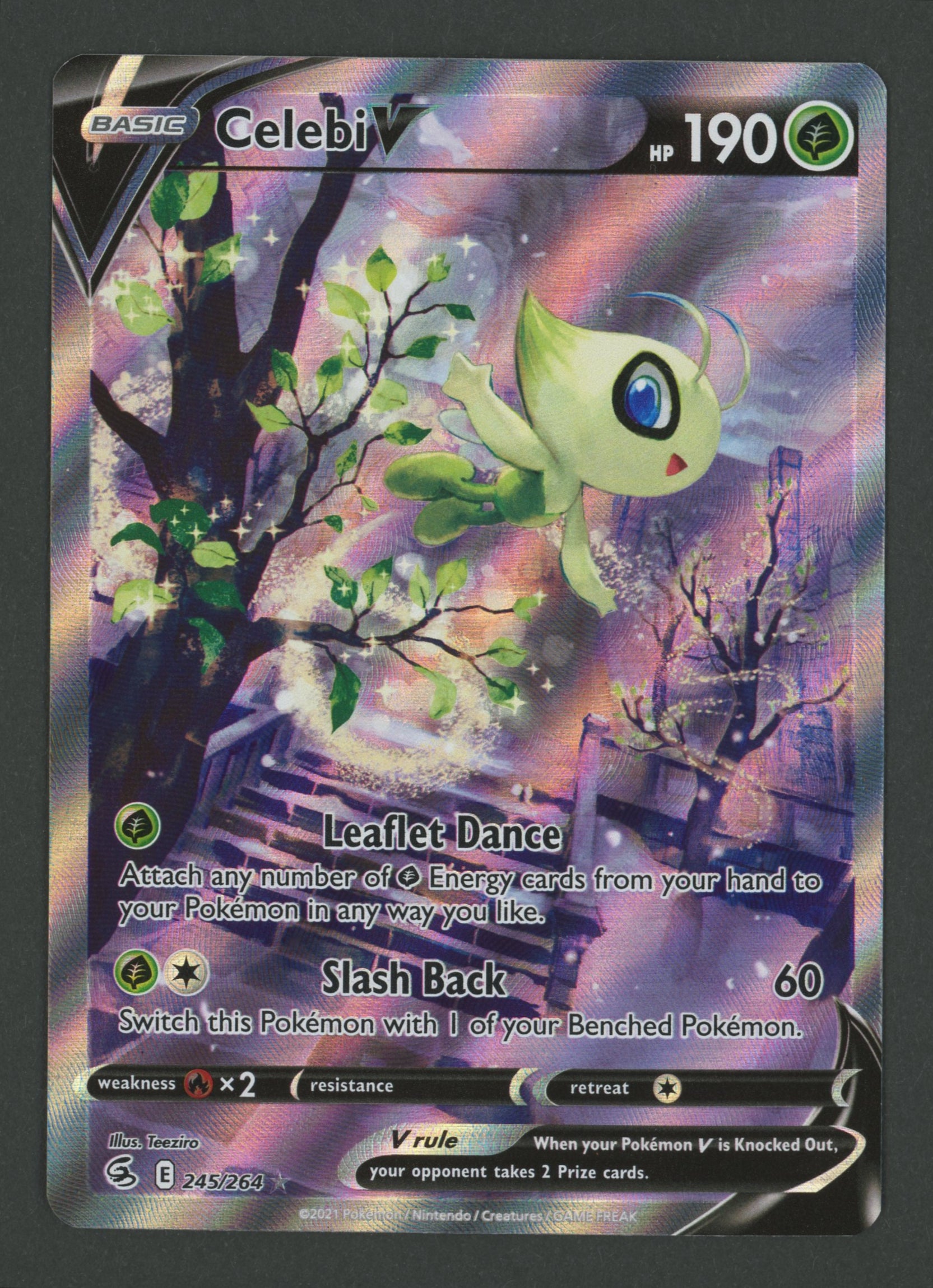Celebi V Alt Art 245/264 Fusion Strike EN S