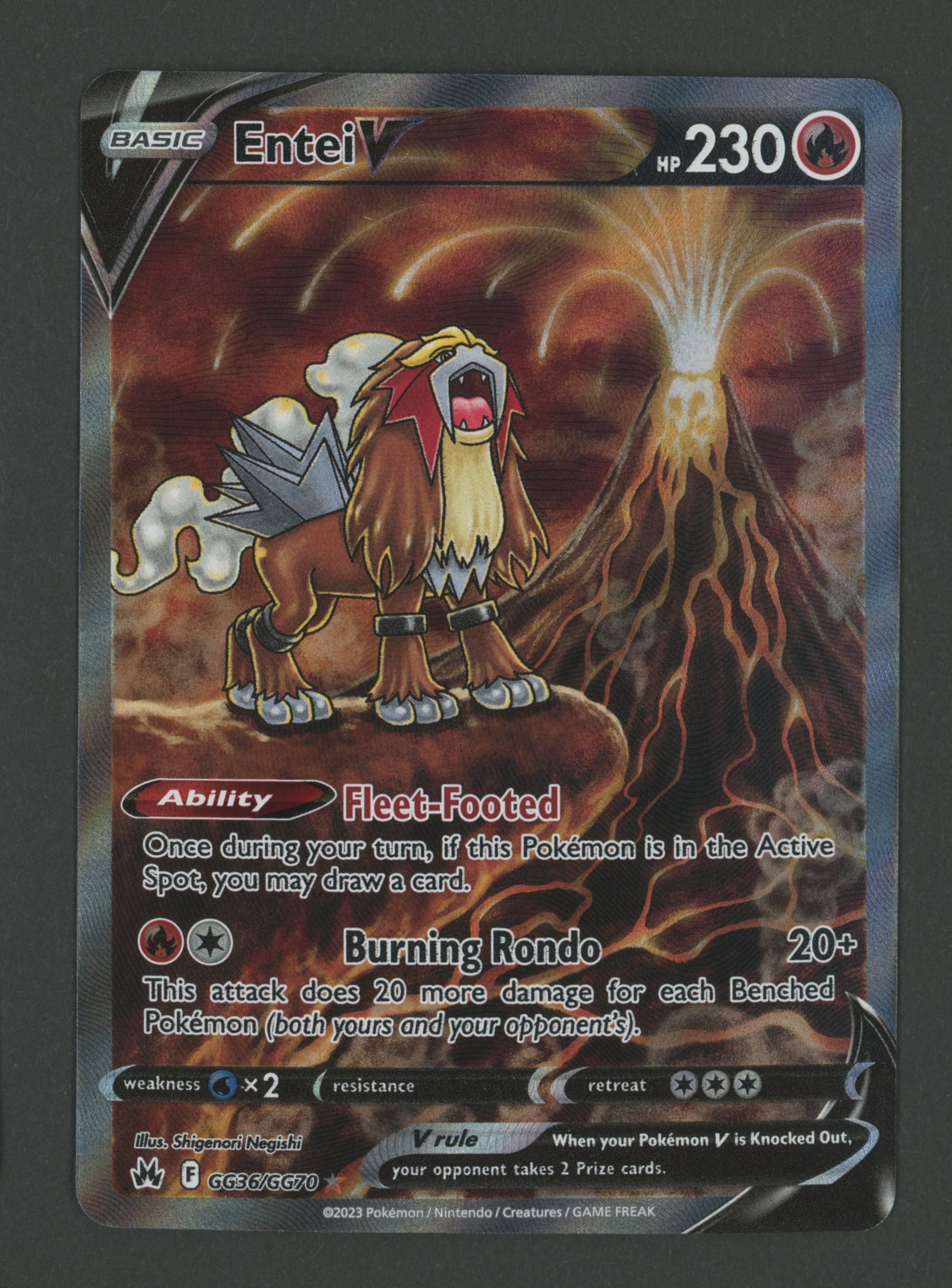 Entei V SIR GG36/GG70 Crown Zenith EN S-