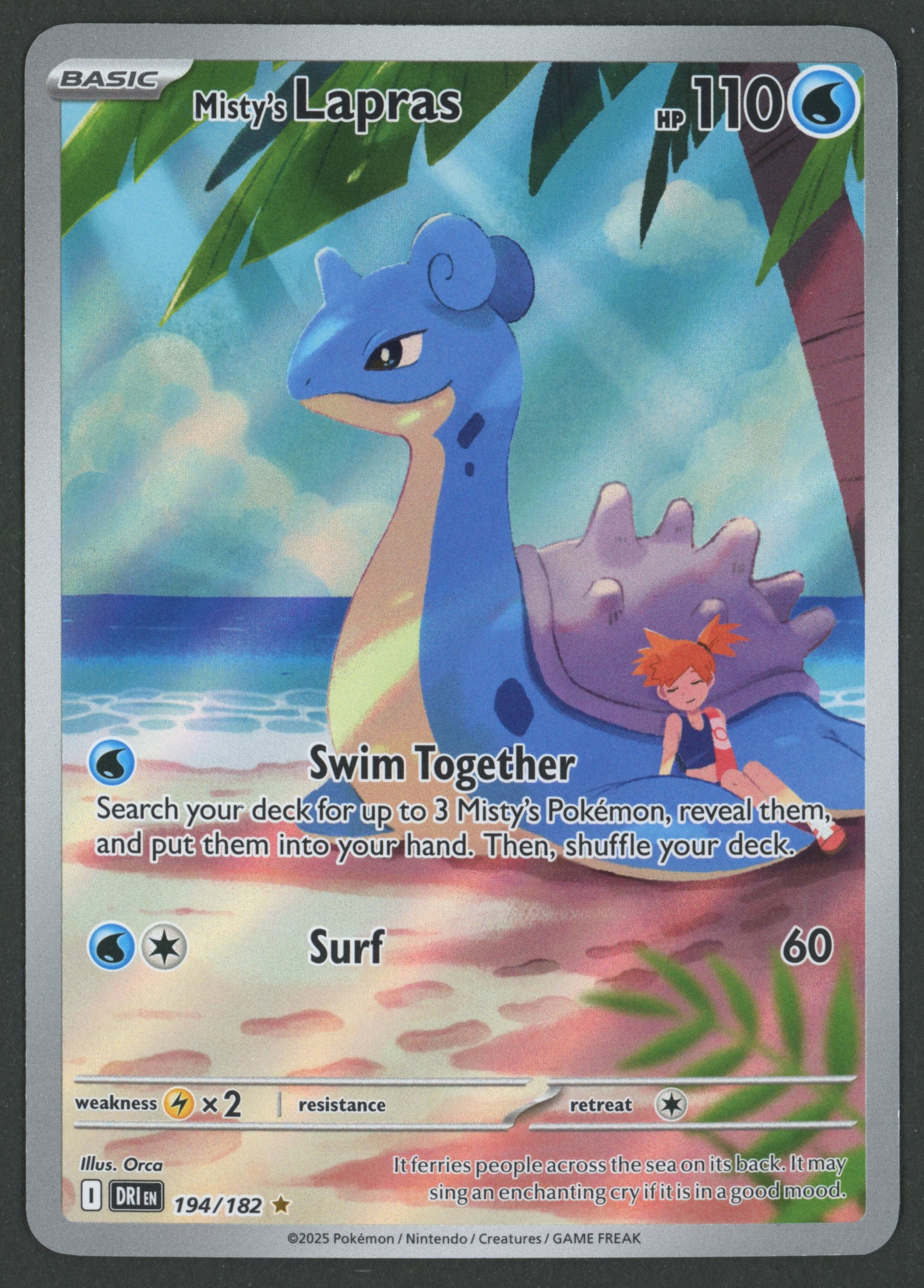 Misty's Lapras IR 194/182 Destined Rivals EN S