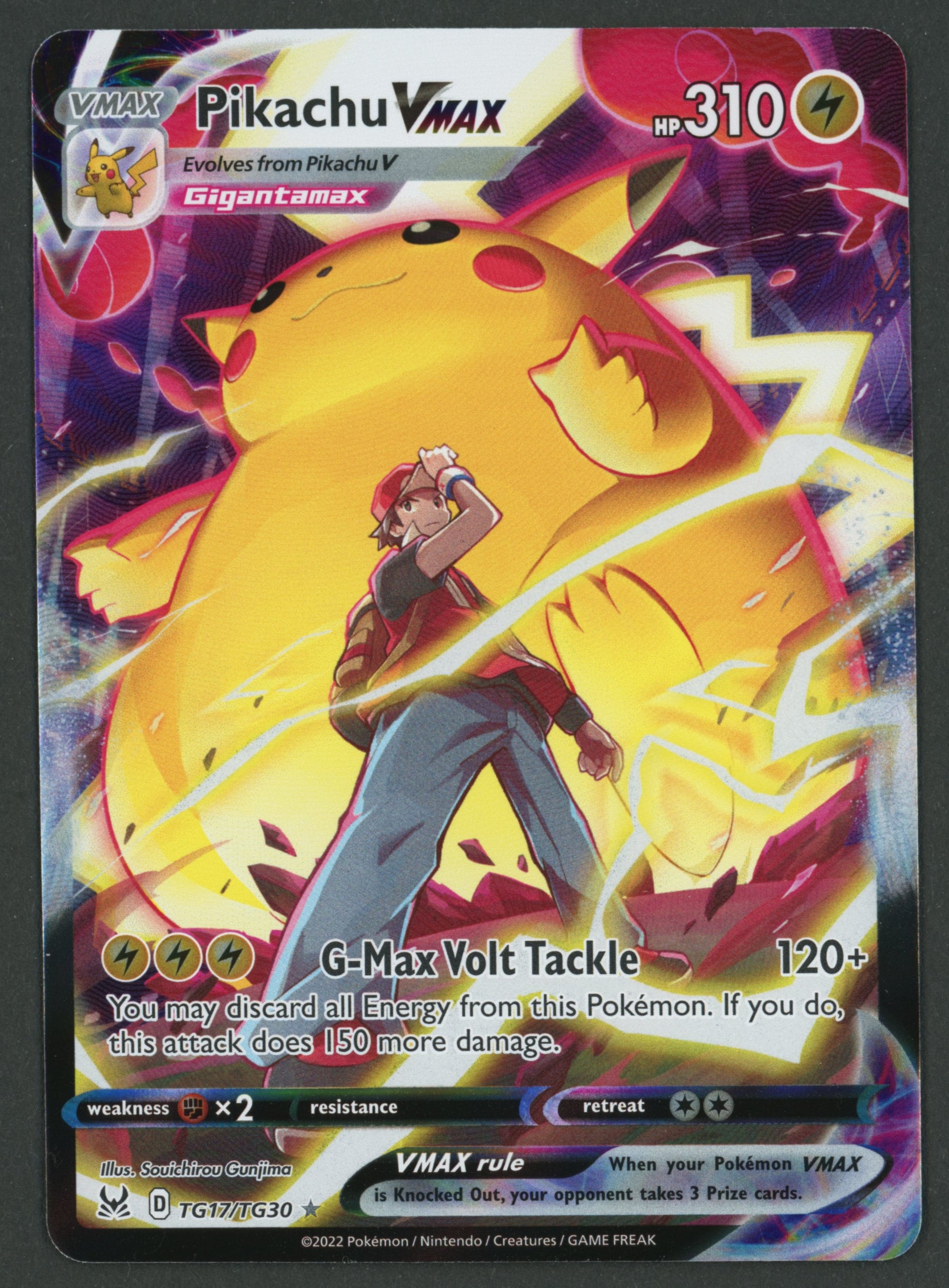 Pikachu Vmax TG17/TG30 Lost Origin EN S