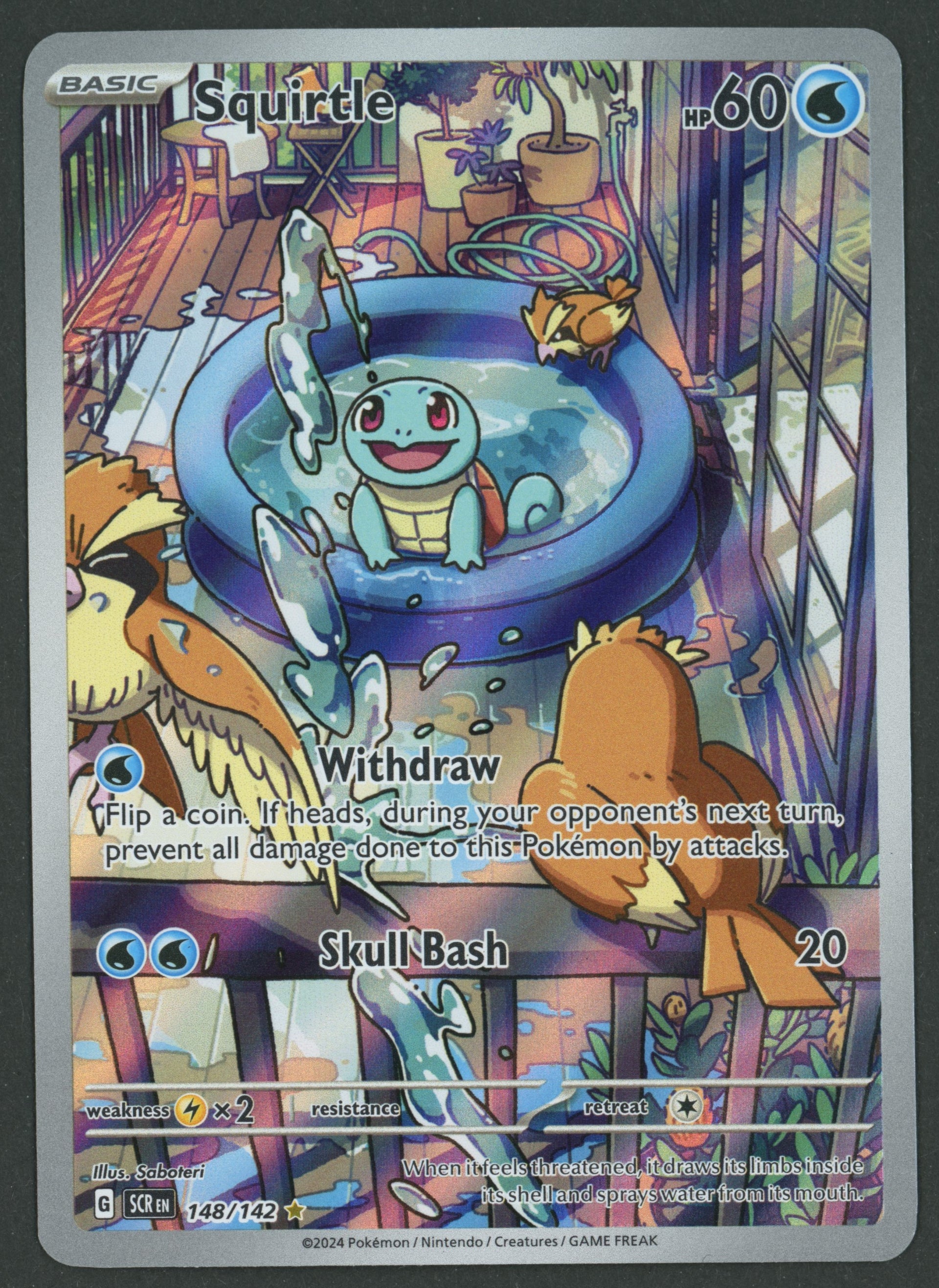 Squirtle IR 148/142 Stellar Crown EN S