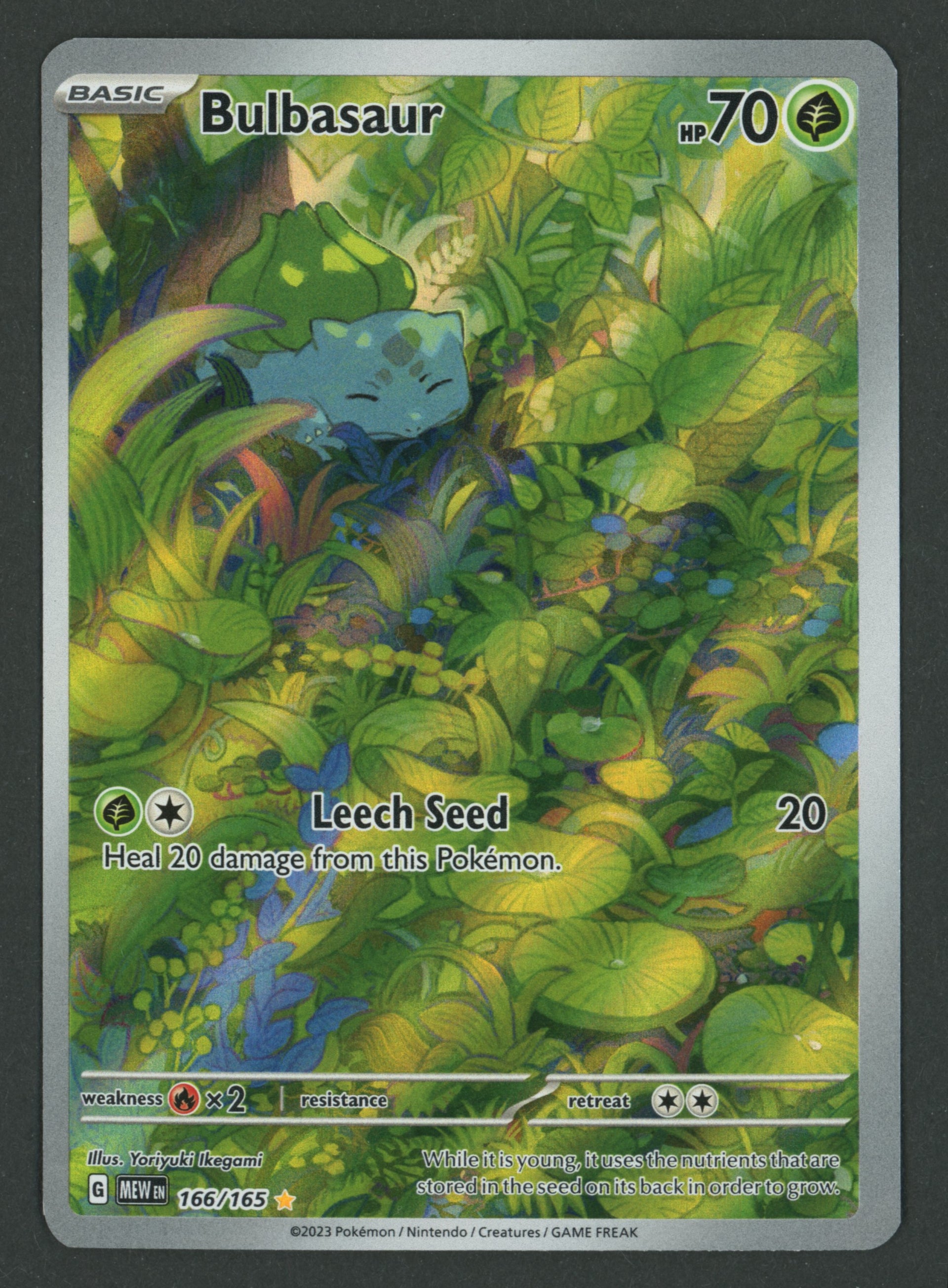 Bulbasaur IR 166/165 151 EN S