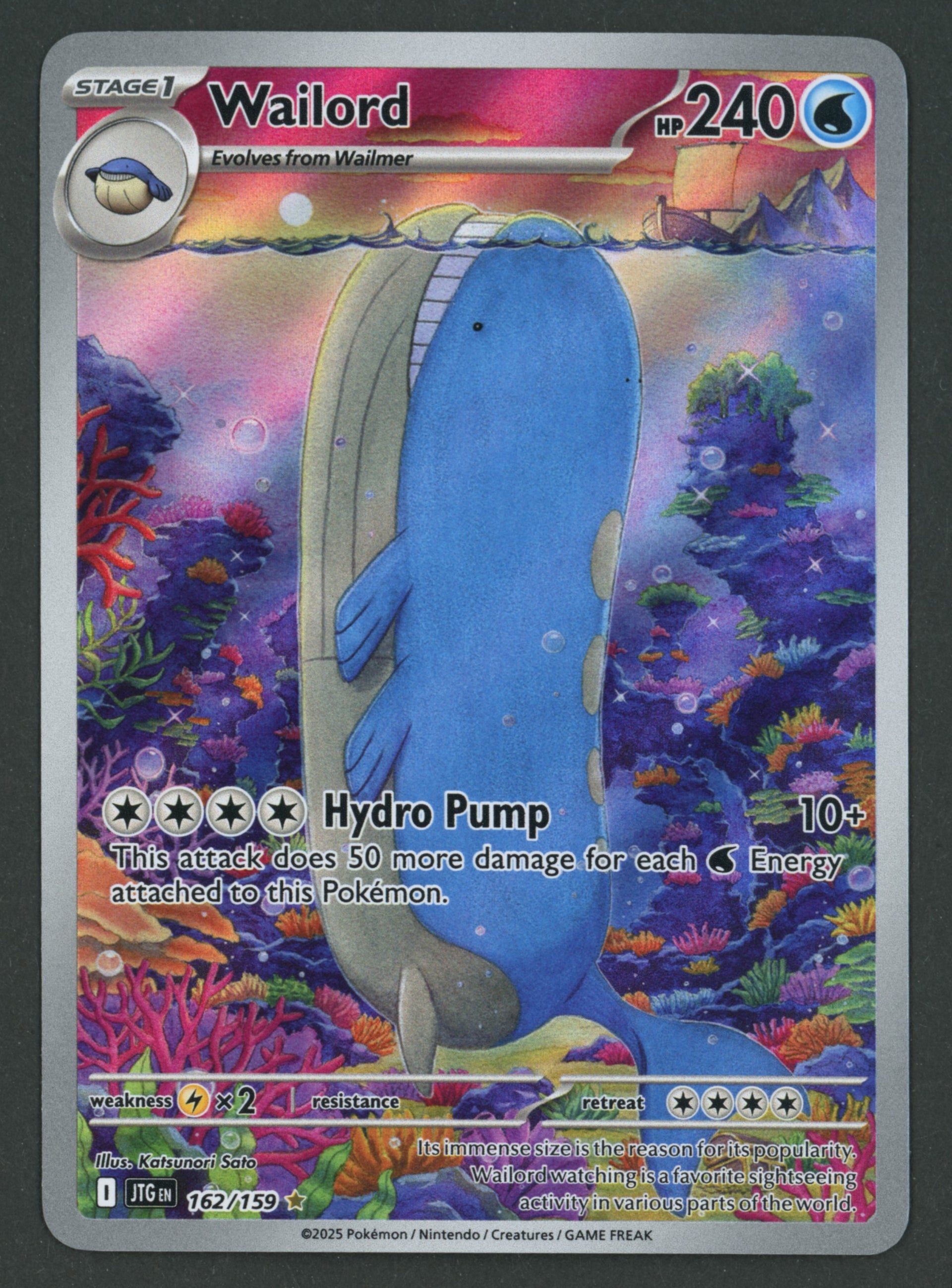 Wailord IR 162/159 Journey Together EN S