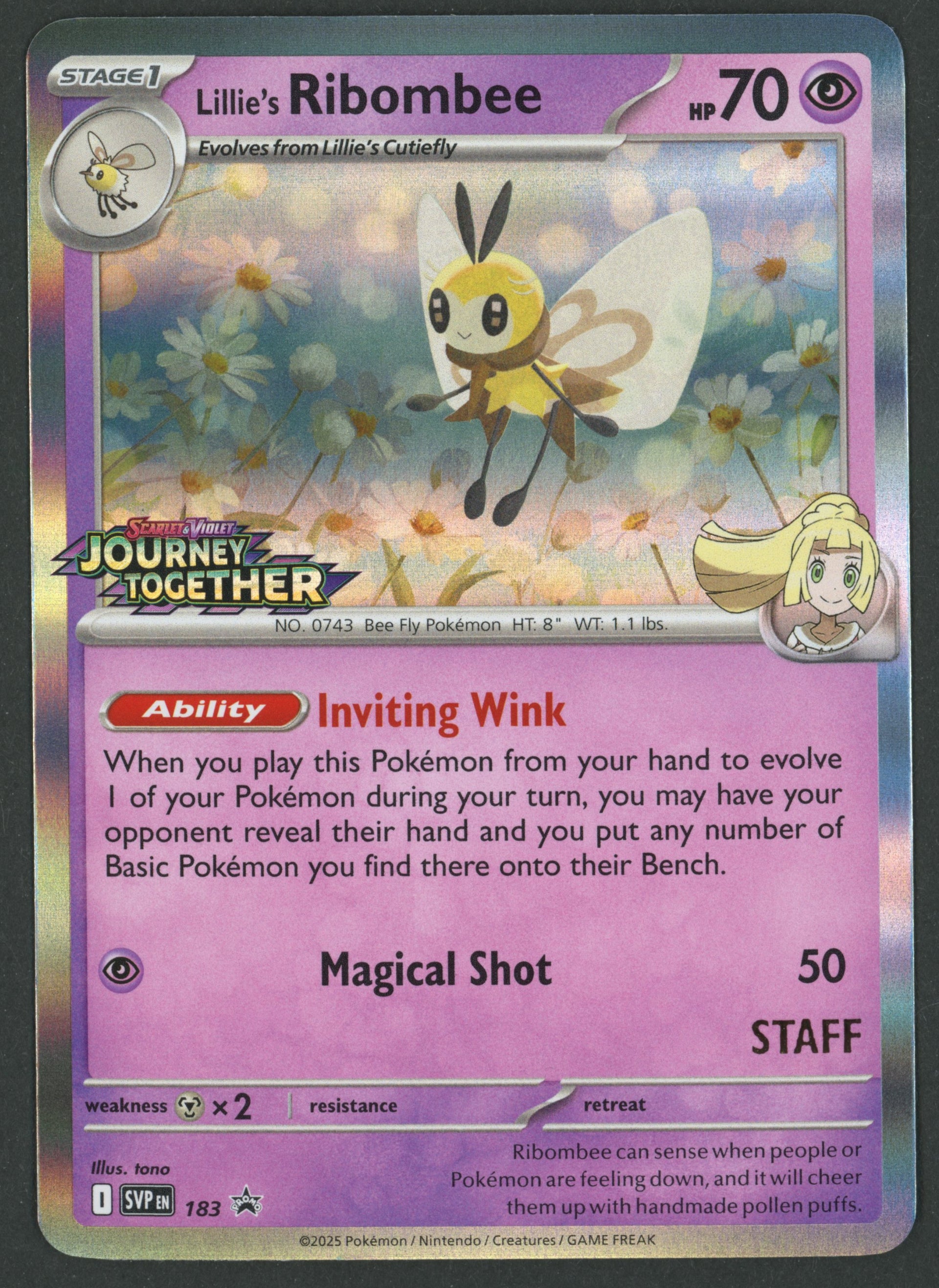 Lillie's Ribombee Staff 183 SVP EN S-