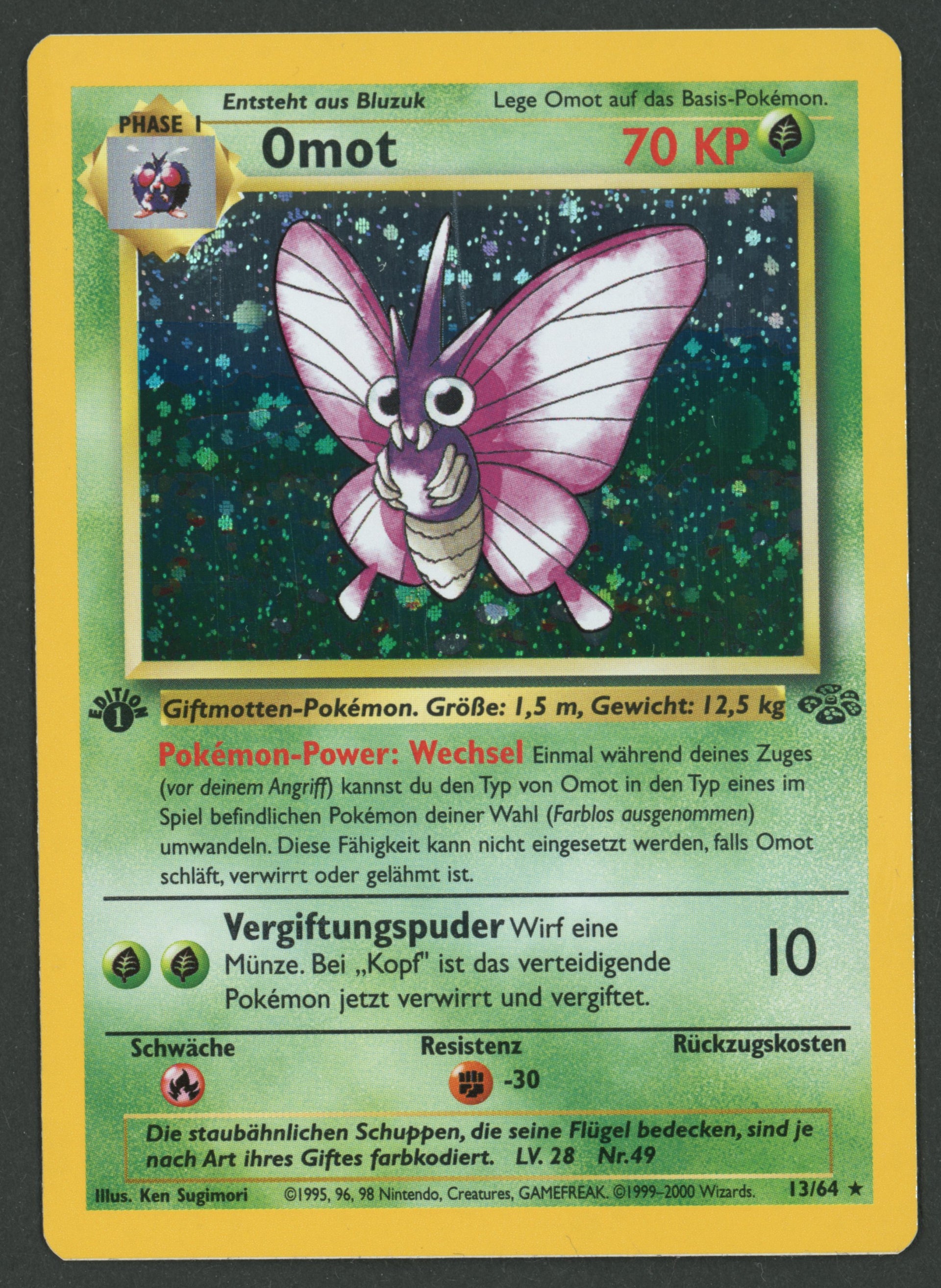 Omot Holo 13/64 Jungle 1. Edition DE B