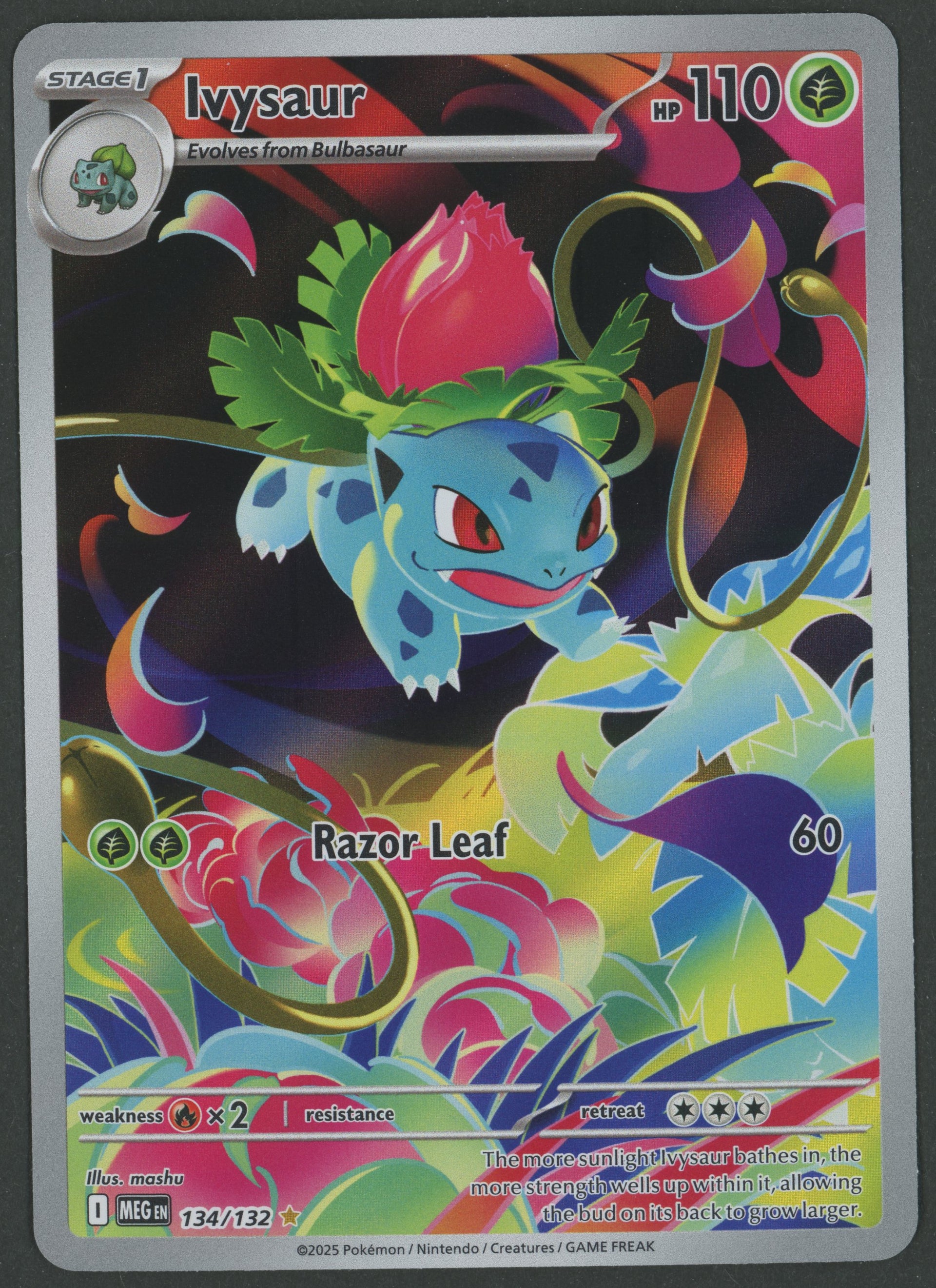 Ivysaur IR 134/132 Mega Evolution EN S