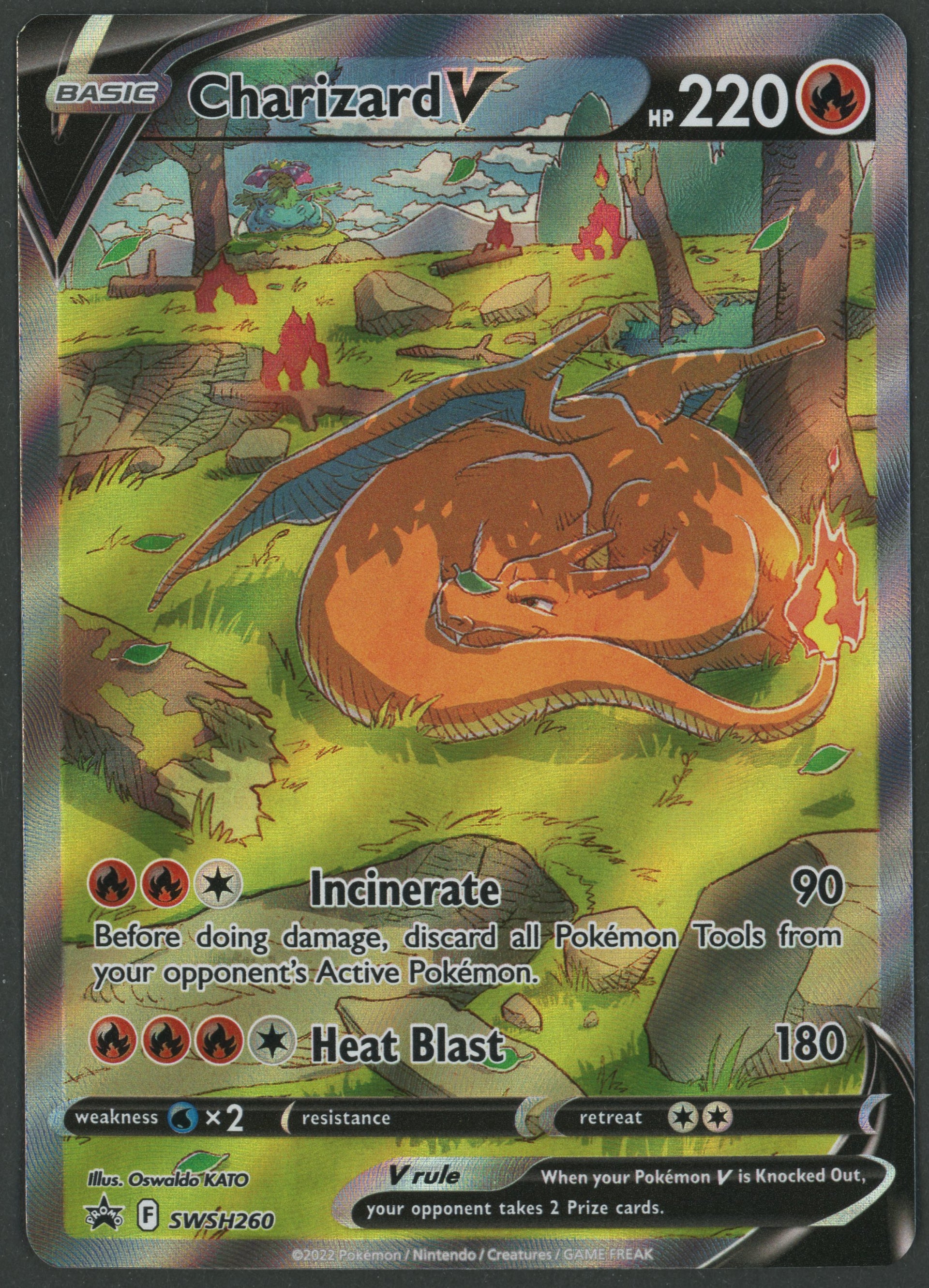 Charizard V SWSH260 Charizard UPC EN S-