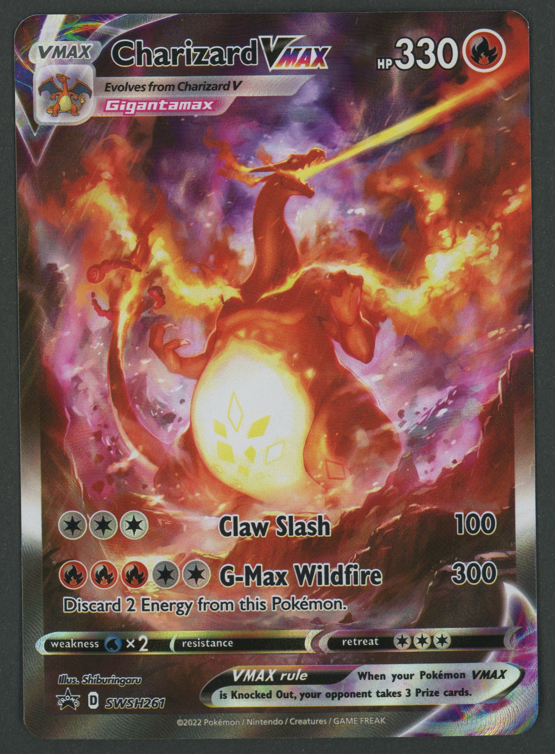Charizard Vmax SWSH261 Charizard UPC EN S
