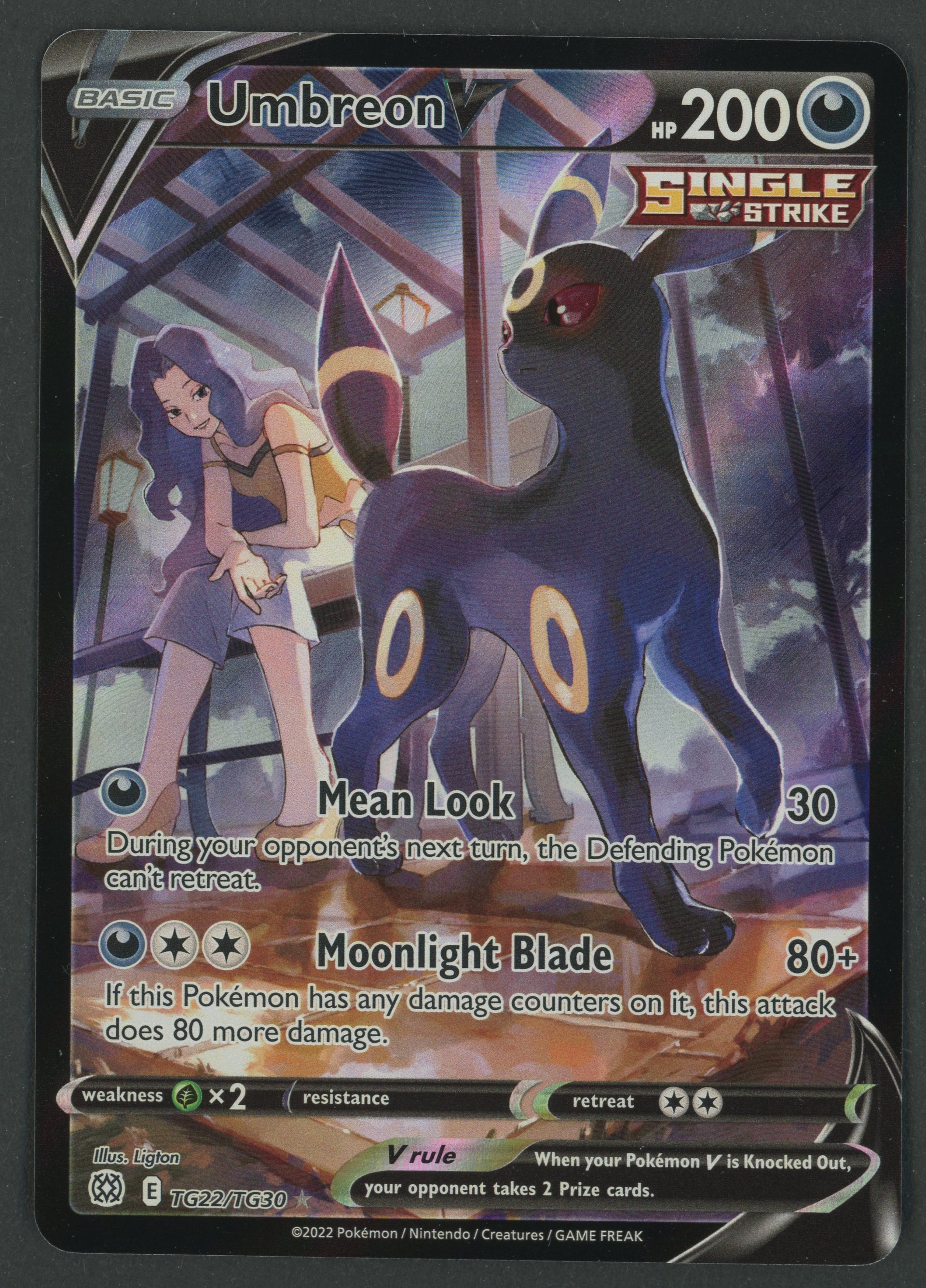 Umbreon V TG22/TG30 Brillant Stars EN S