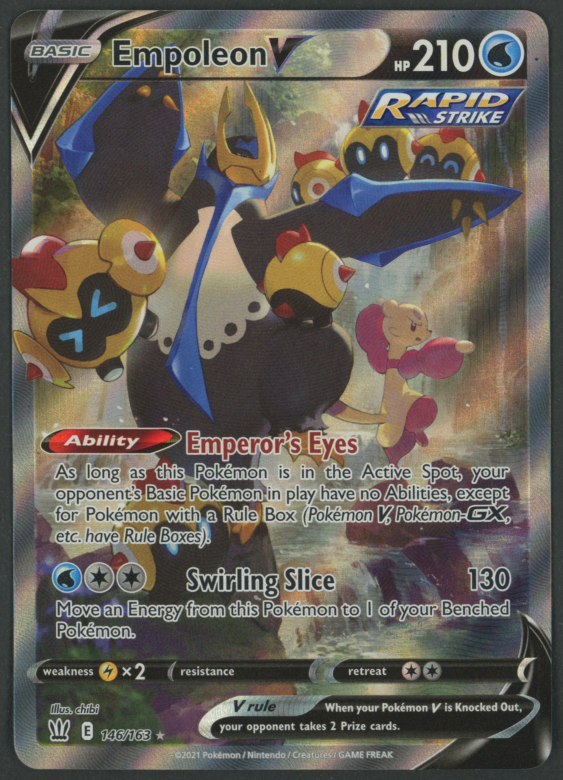 Empoleon V Alt Art 146/163 Battle Styles EN S