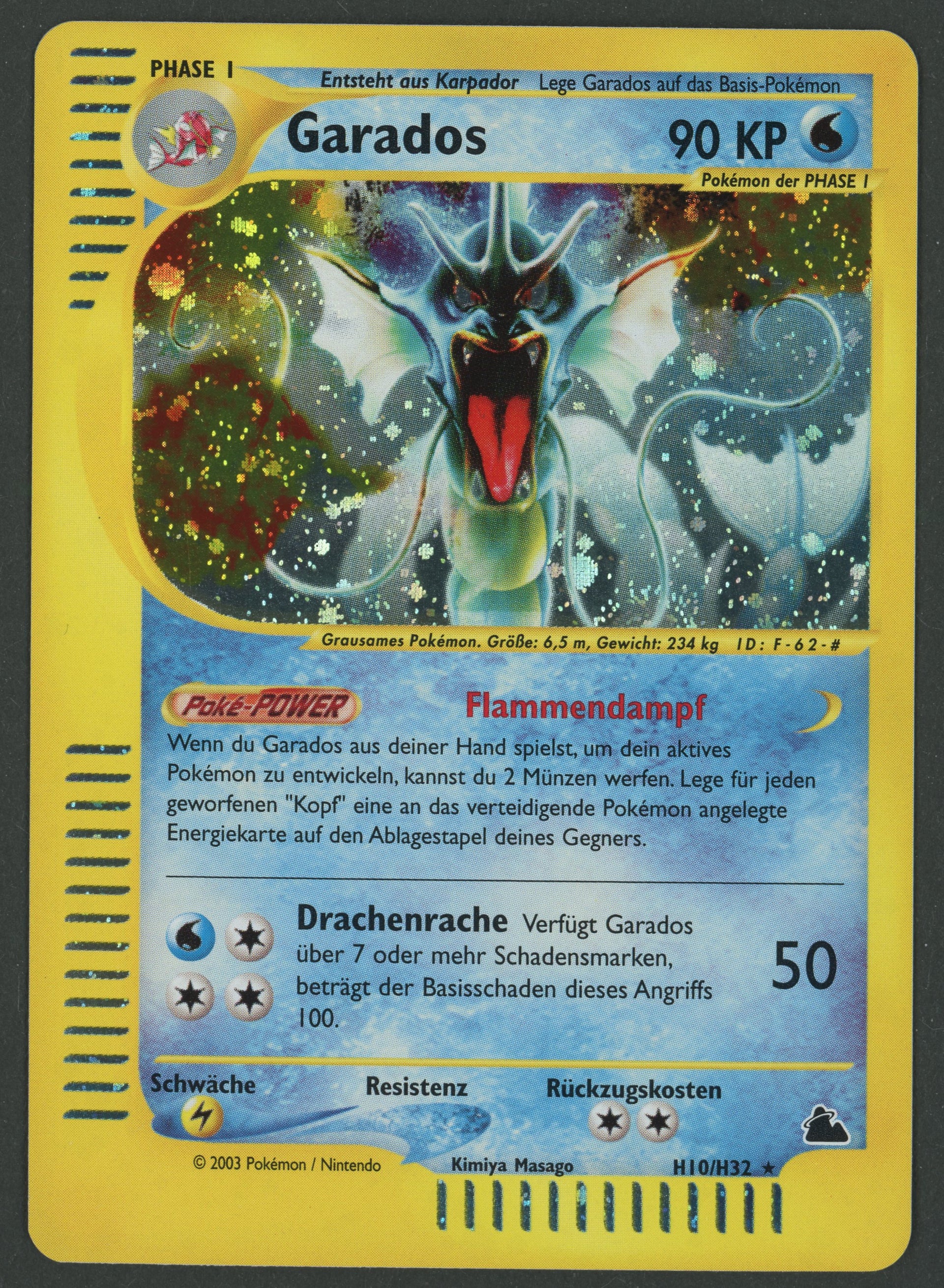 Garados Holo H10/H32 Skyridge DE S-