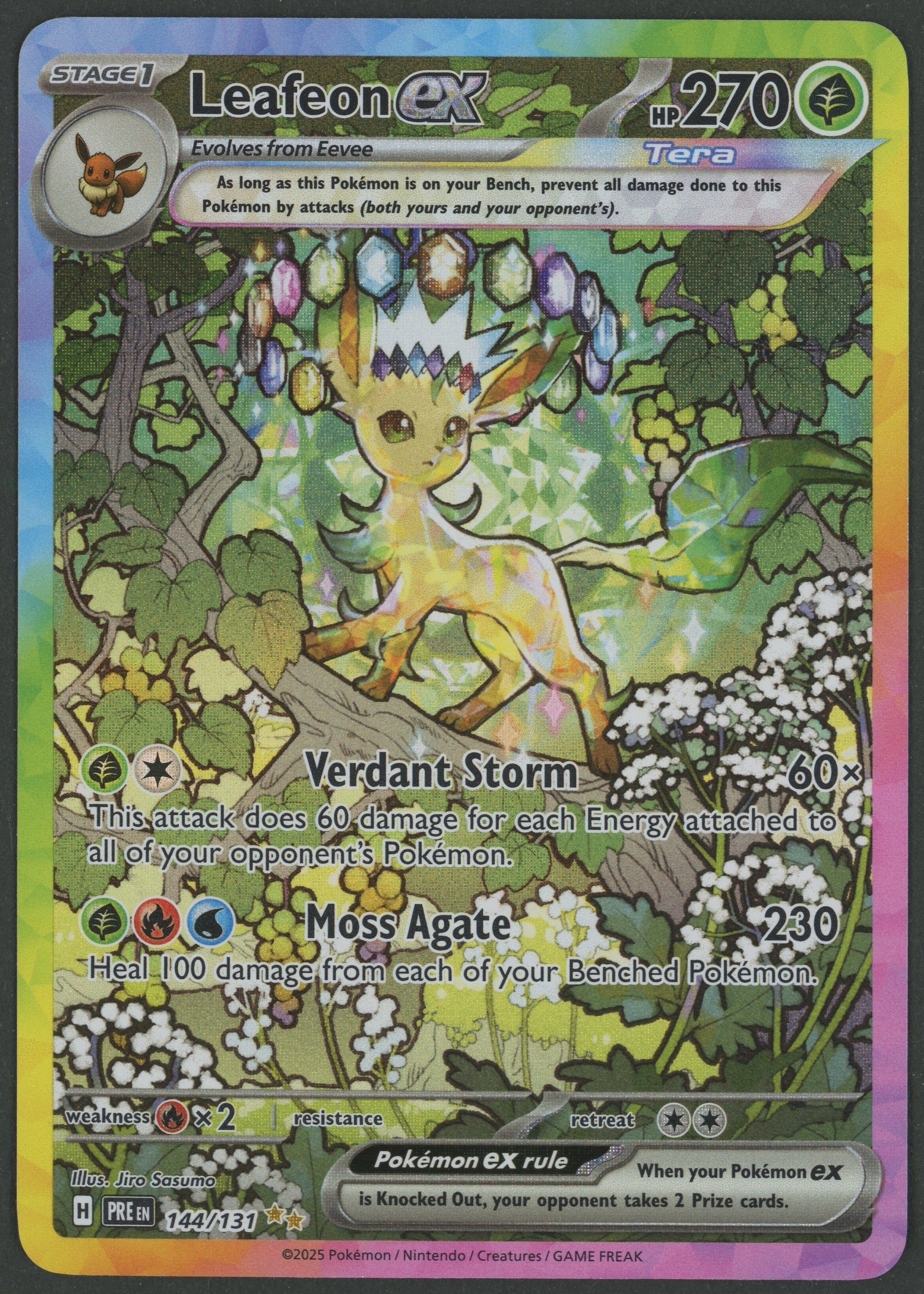 Leafeon ex SIR 144/131 Prismatic Evolutions EN S