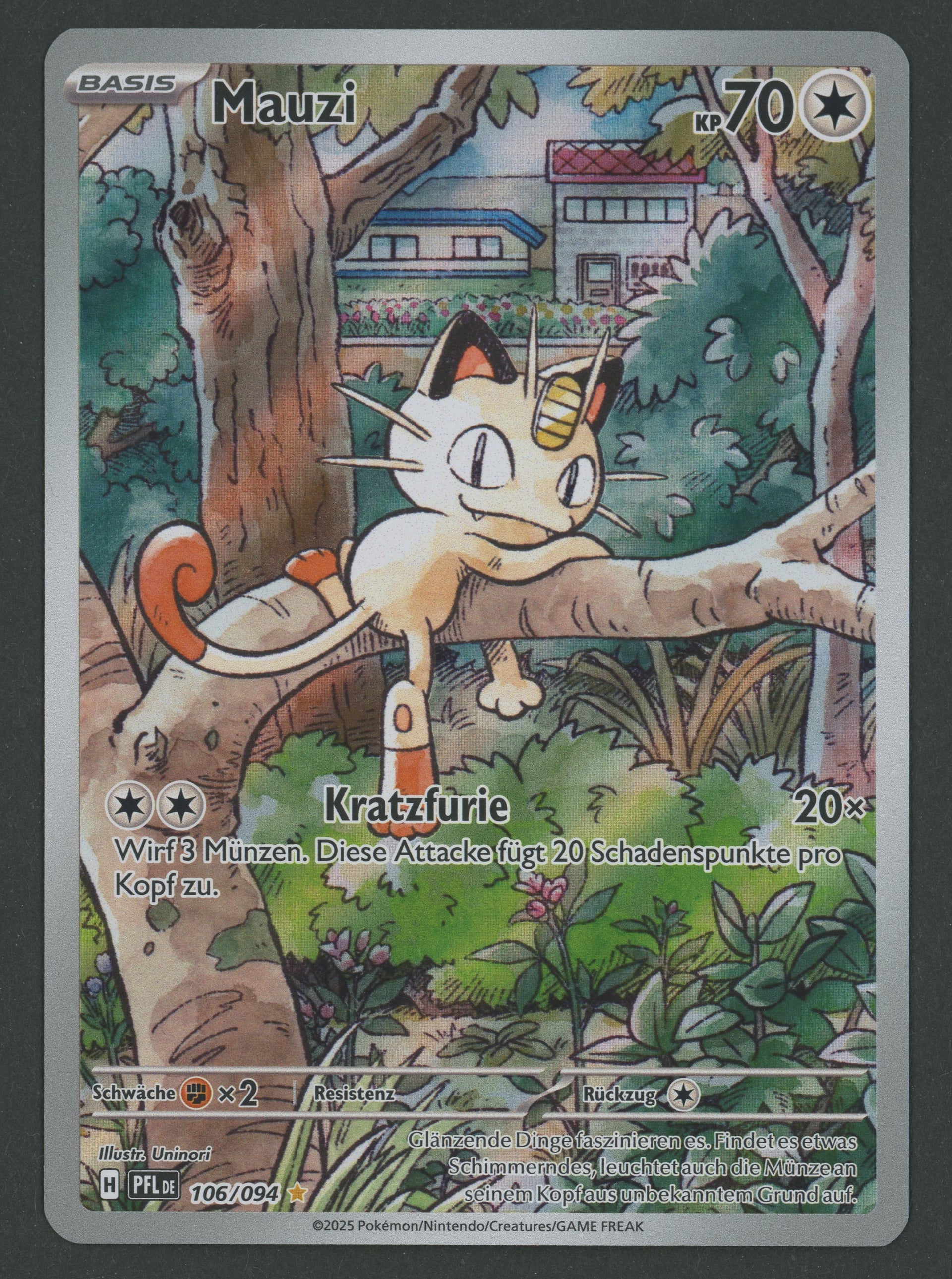Meowth IR 106/094 Phantasmal Flames EN S-