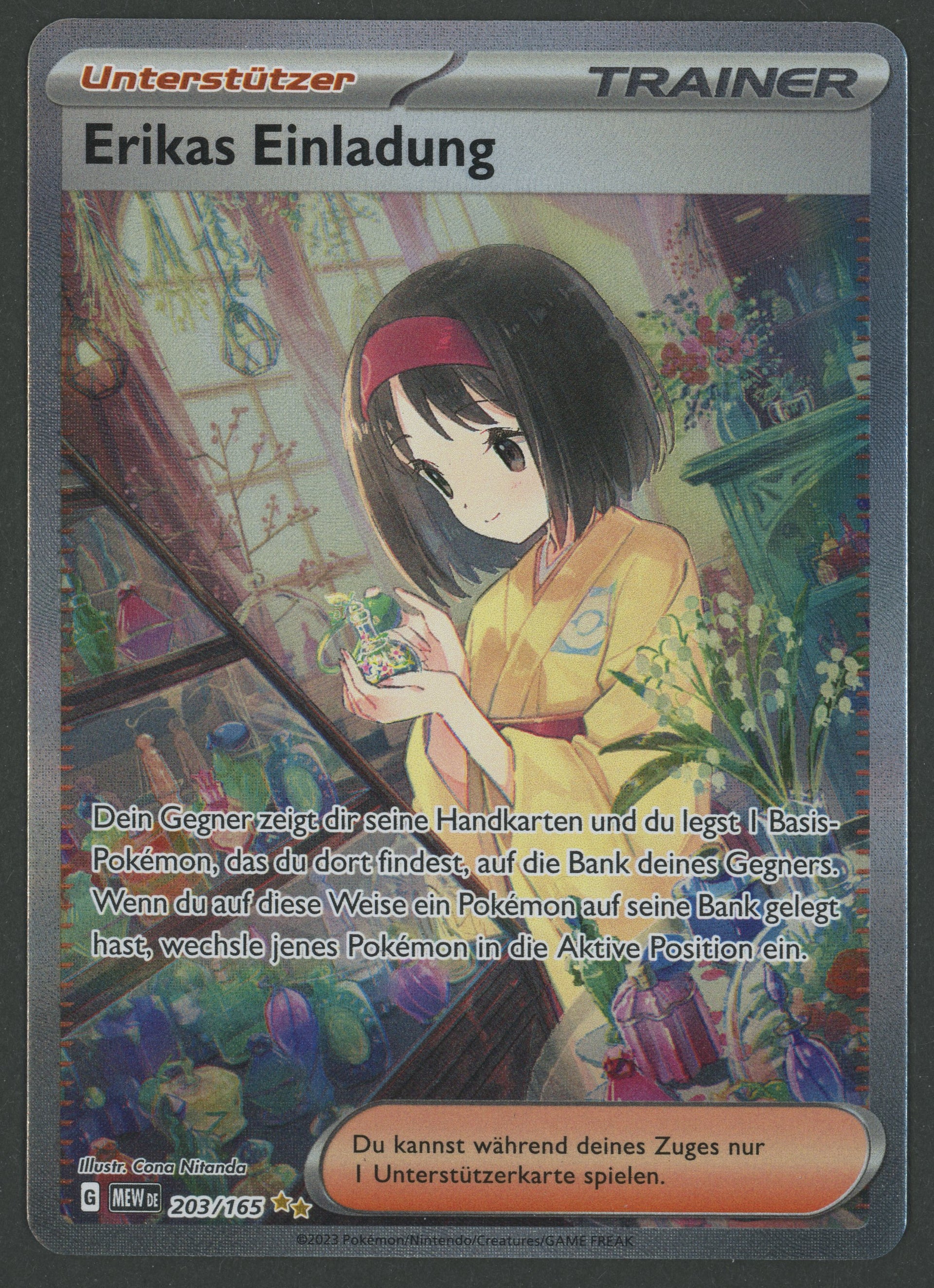 Erika's Einladung SIR 203/165 151 DE S-