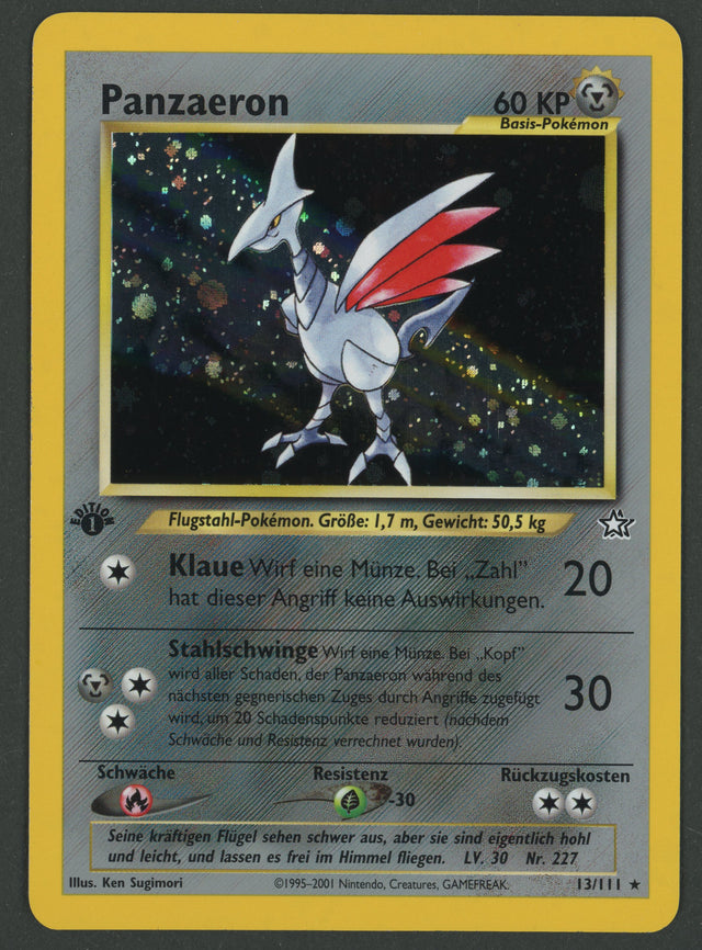 Panzaeron Holo 13/111 Neo Genesis 1.edition DE B