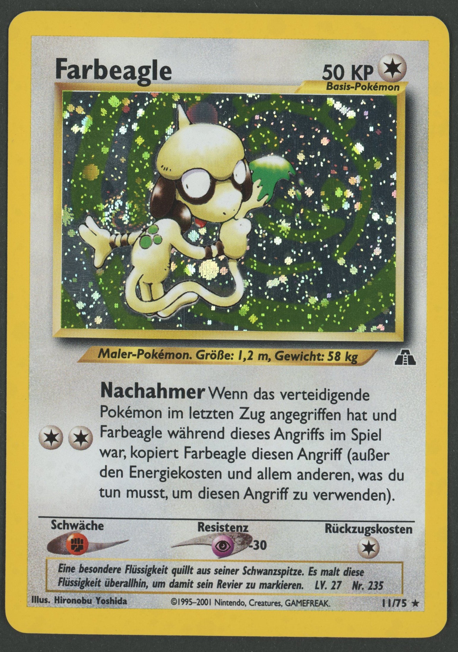 Farbeagle Holo 11/75 Neo Discovery deutsch