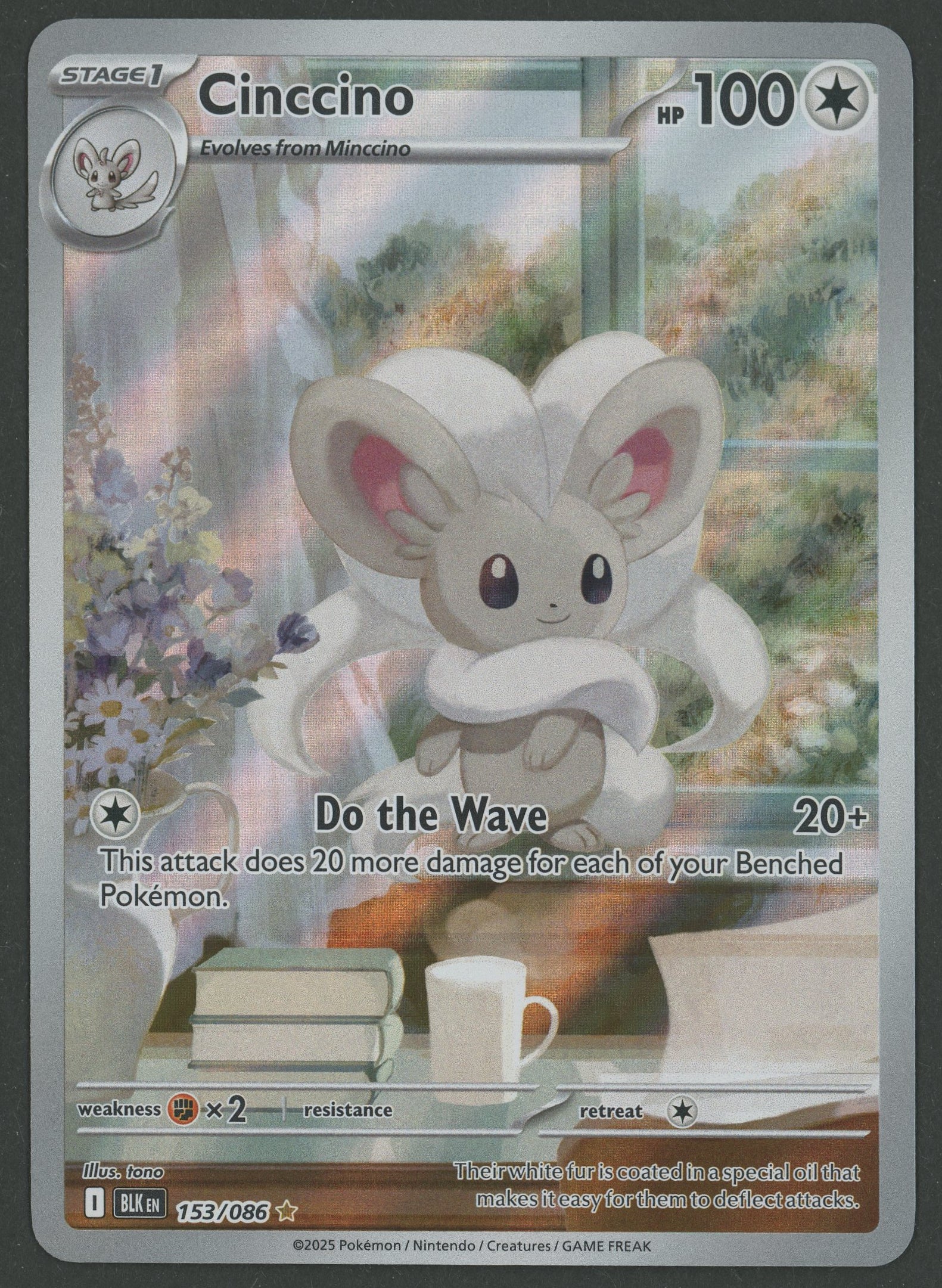 Cinccino IR 153/086 Black Bolt englisch