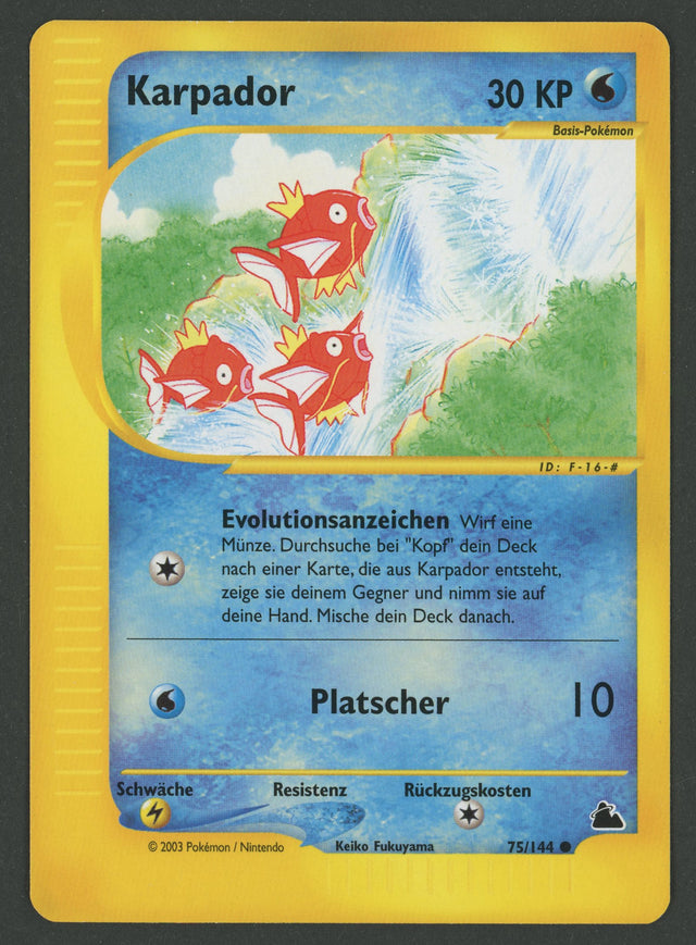 Karpador 75/144 Skyridge deutsch