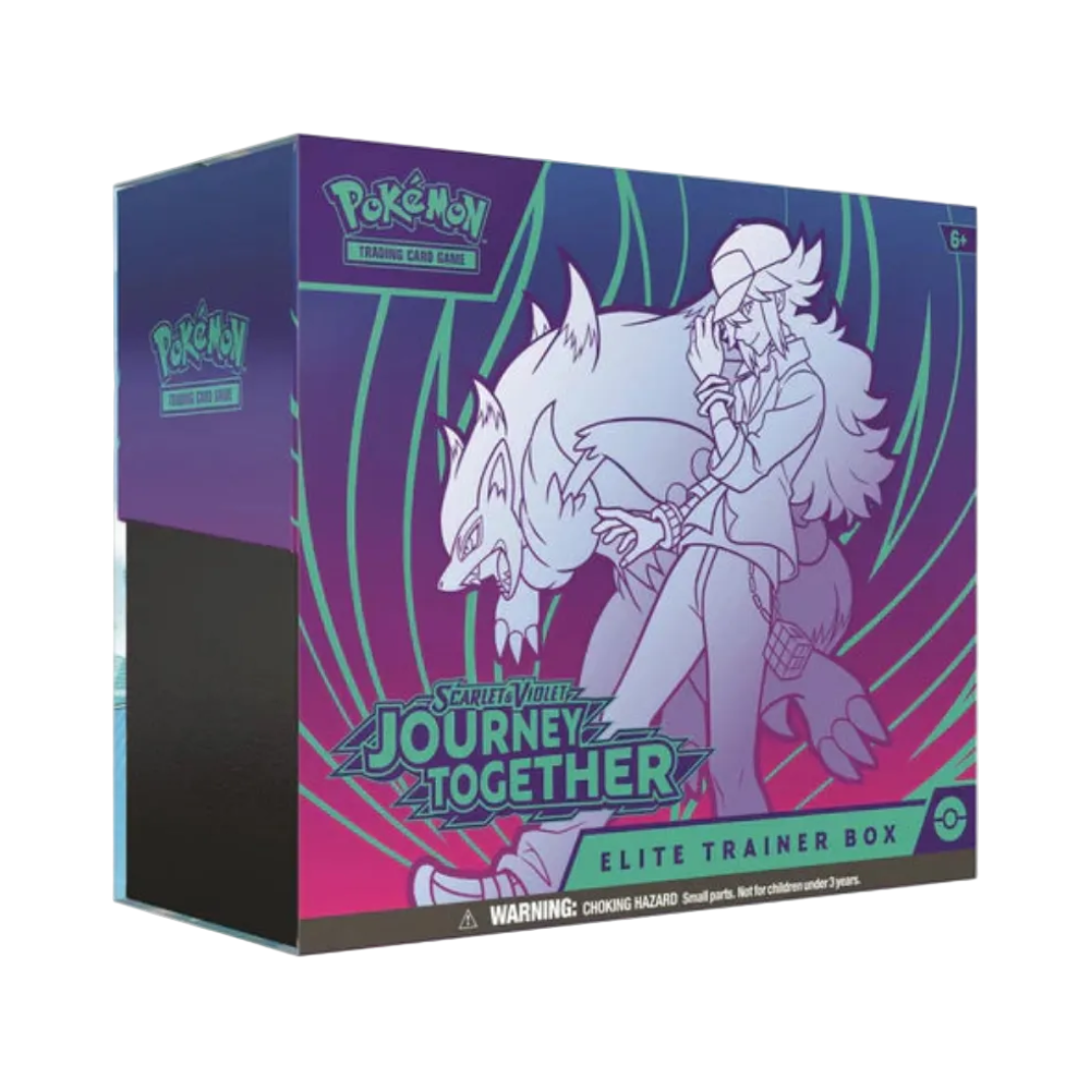Pokémon Journey Together Elite Trainer Box mit N's Zorua Promo