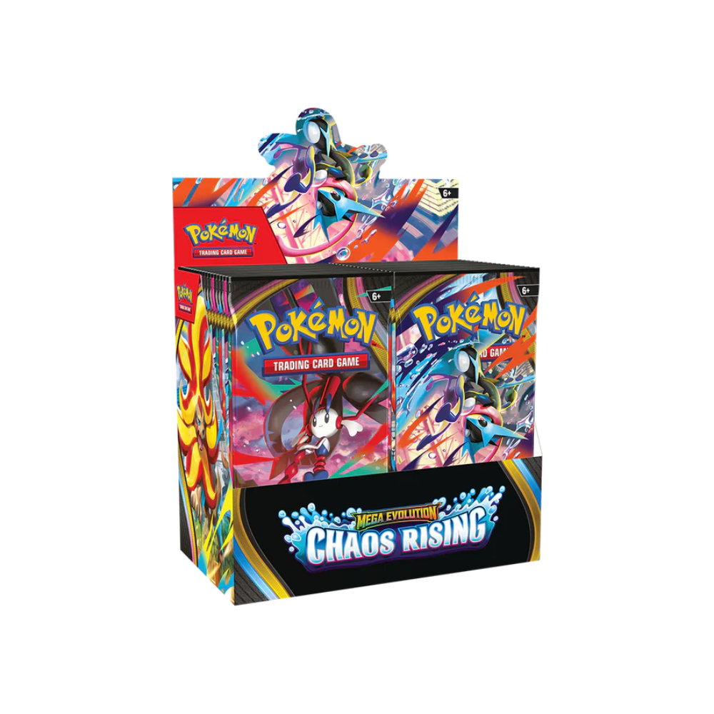 Pokémon Chaos Rising Booster Display mit 36 Boosterpacks